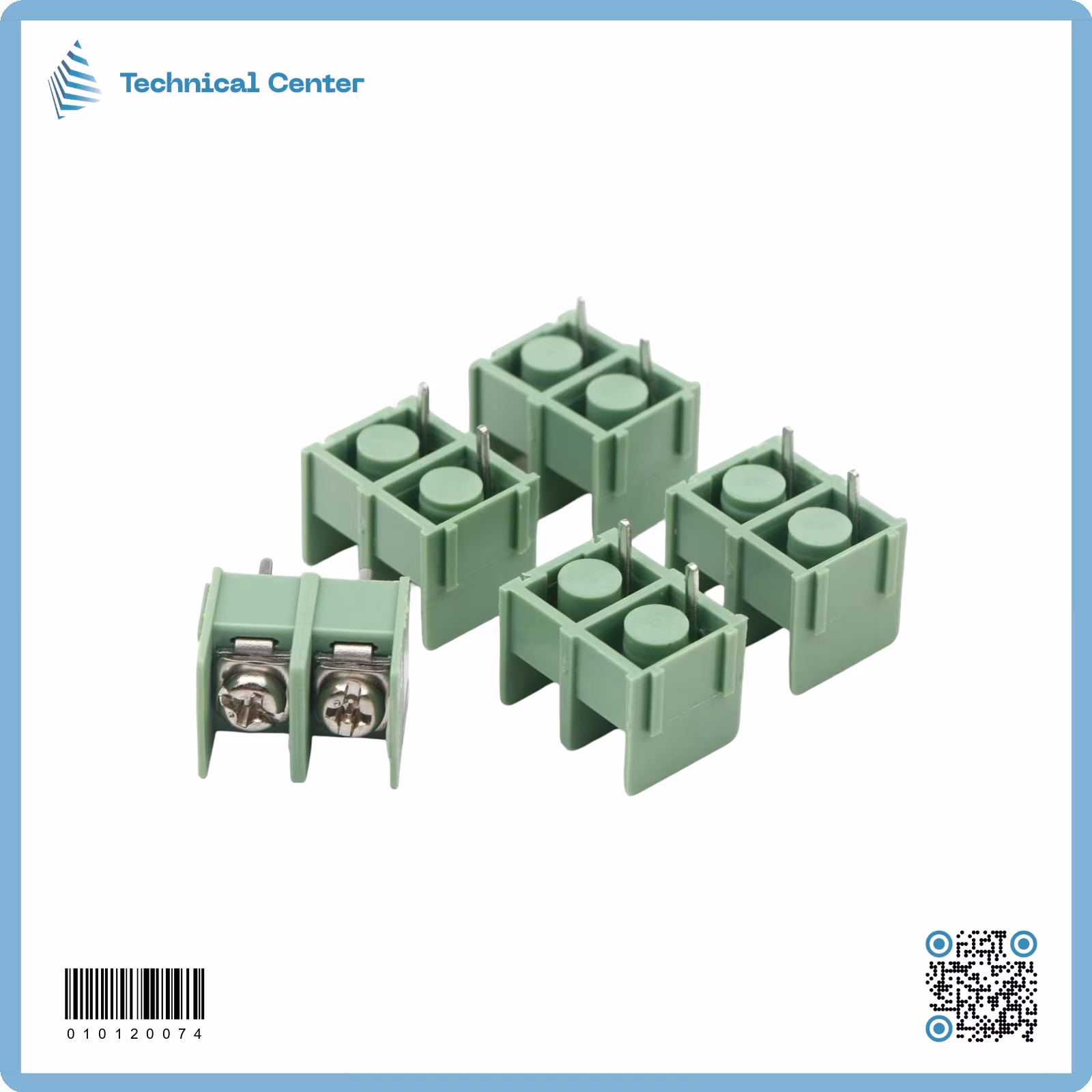 كونكتر (KF7.62mm)(2pin)