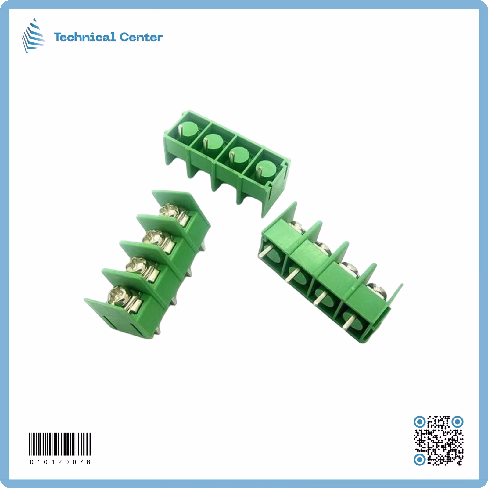 كونكتر (KF7.62mm)(4pin)