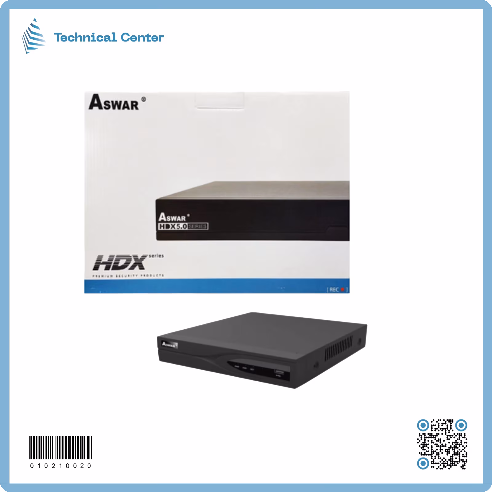 (بدون هارد)(AS-HDX5-DVR4A)(DVR-4CH)