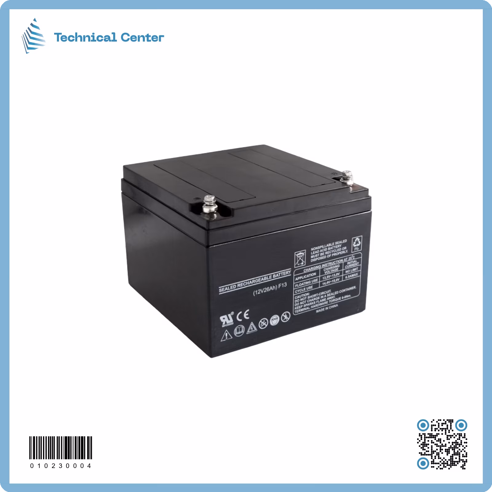 بطارية  (12V-26A) (Alife)