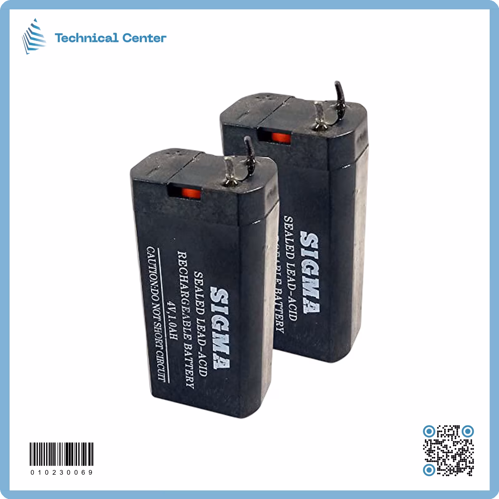 بطارية  (4V-1000mA)