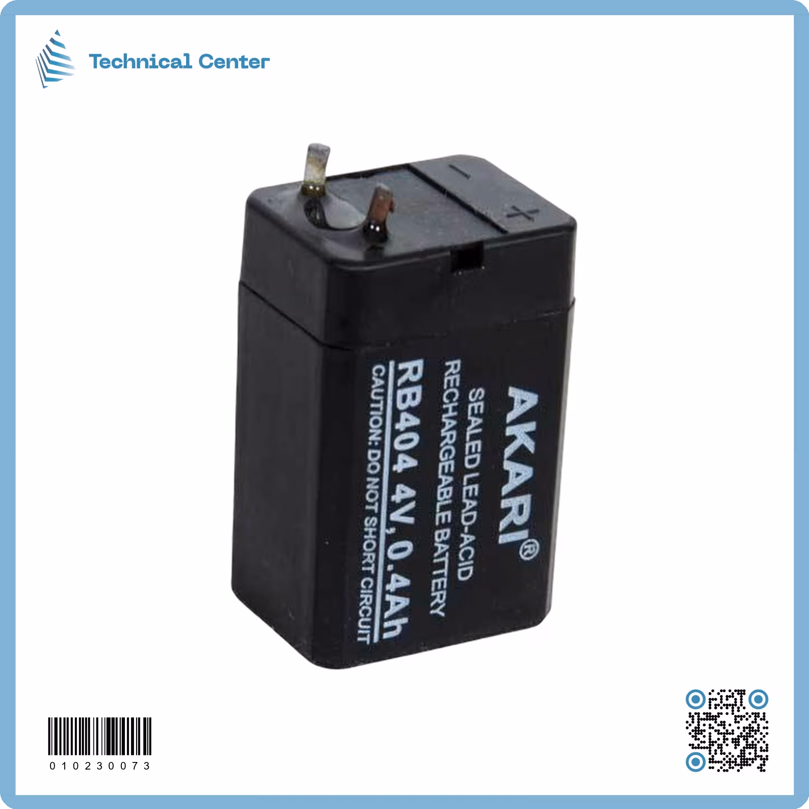 بطارية  (4V-400mA)