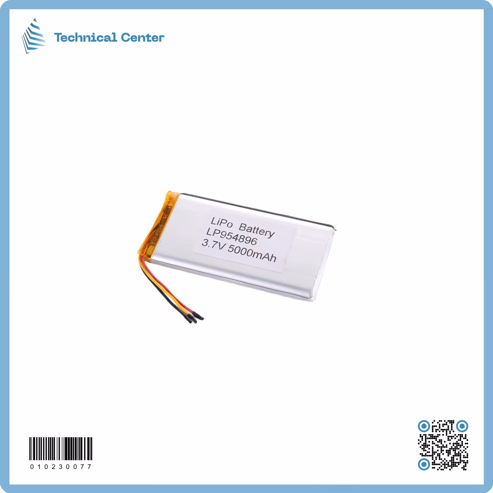 بطارية (3.7V)(5000mA)
