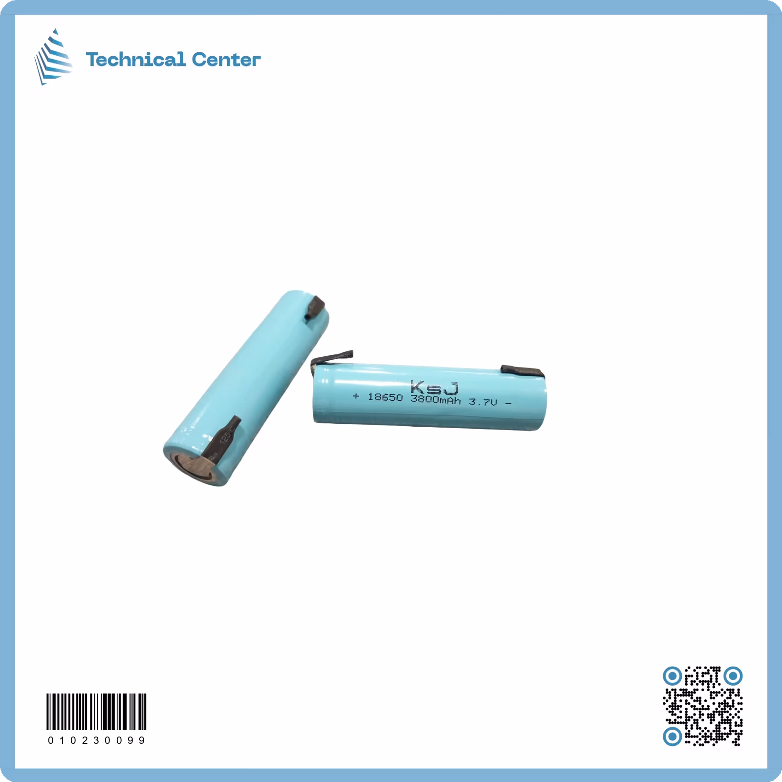 بطارية  (3.7V-3800mA) ليطة عادي