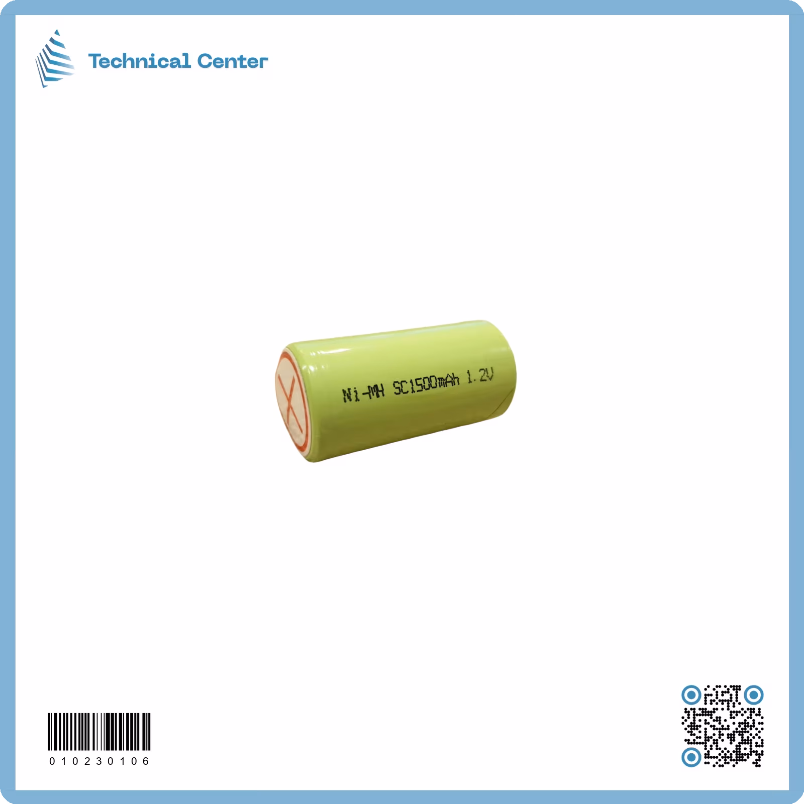 بطارية دريل(1.2V-1500mA) ليطة(Ni-MH SC)
