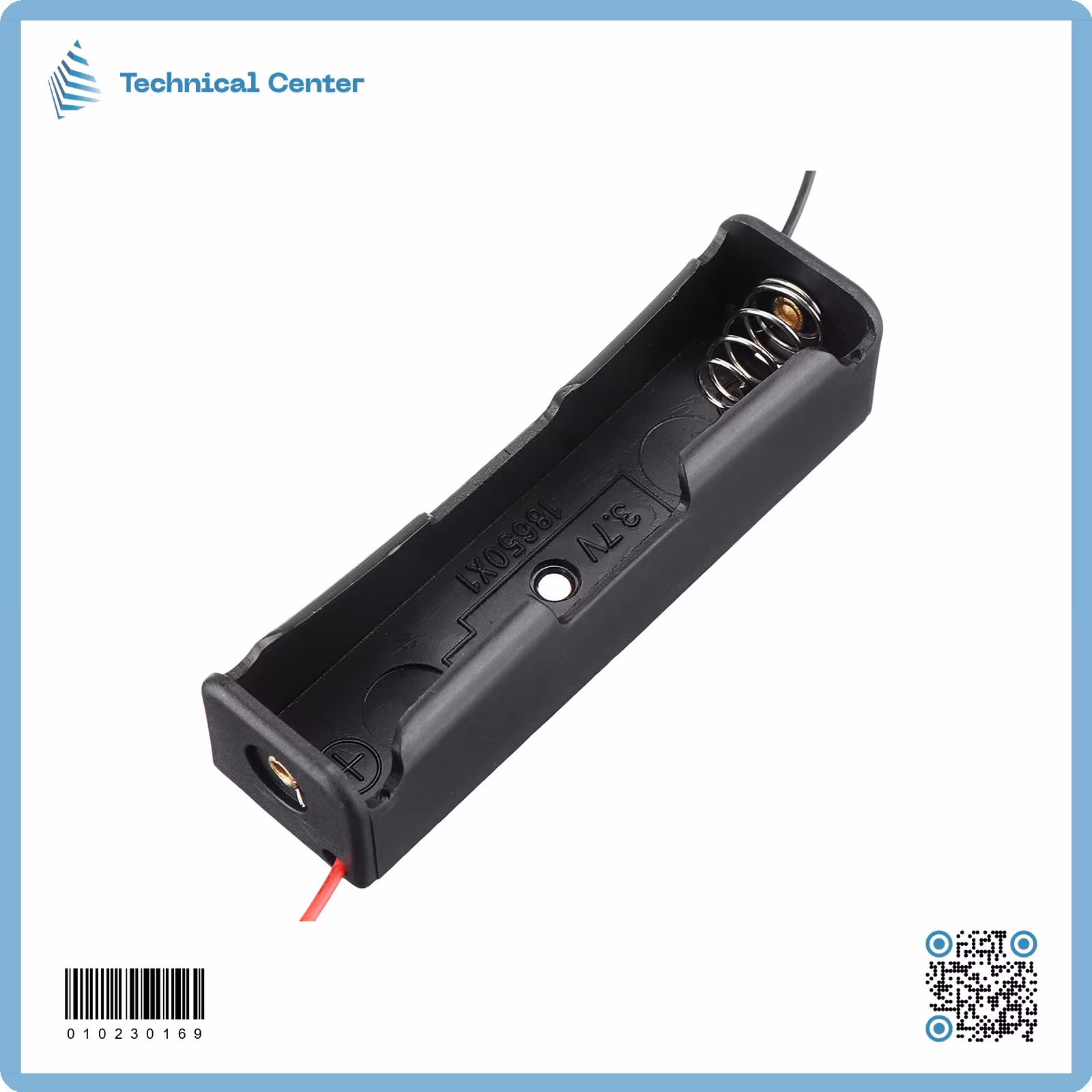 قاعدة بطارية ليثيوم (3.7V)(مفردة)