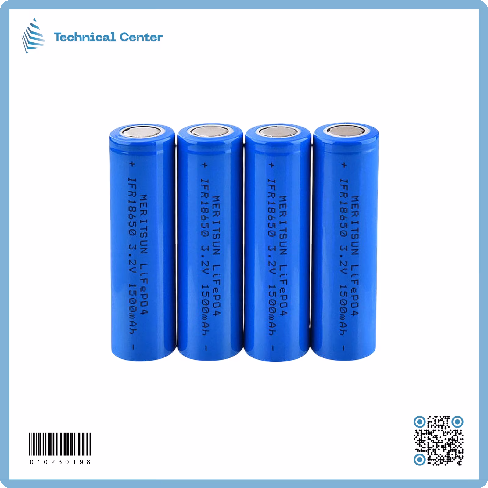 بطارية  (3.2V-1500mA) فلات