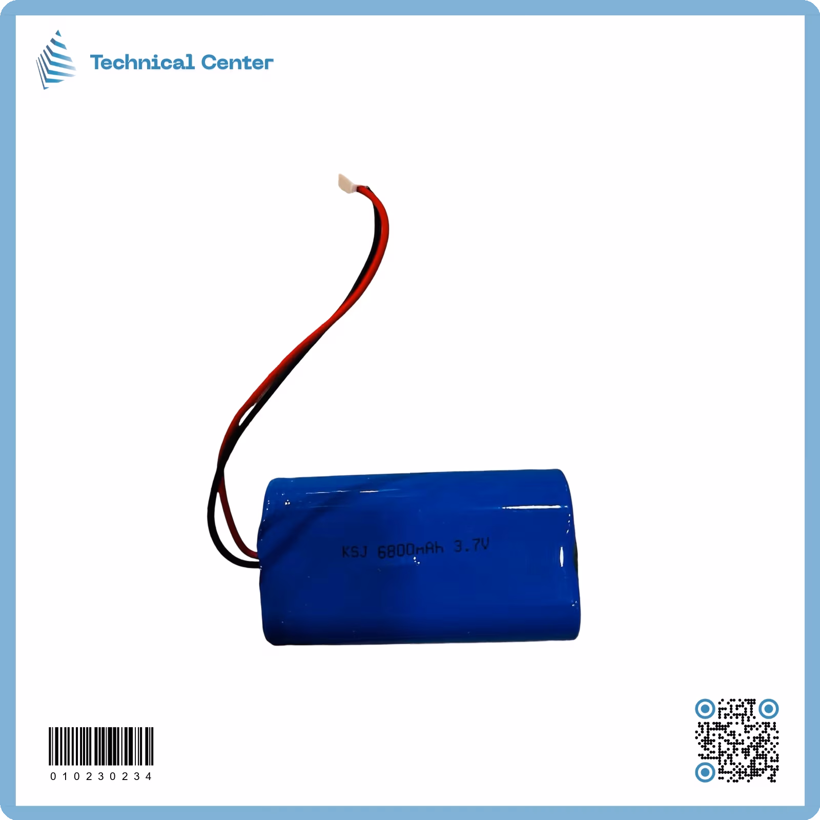 نضيدة  (3.7V-ثناىية+ فيشة)