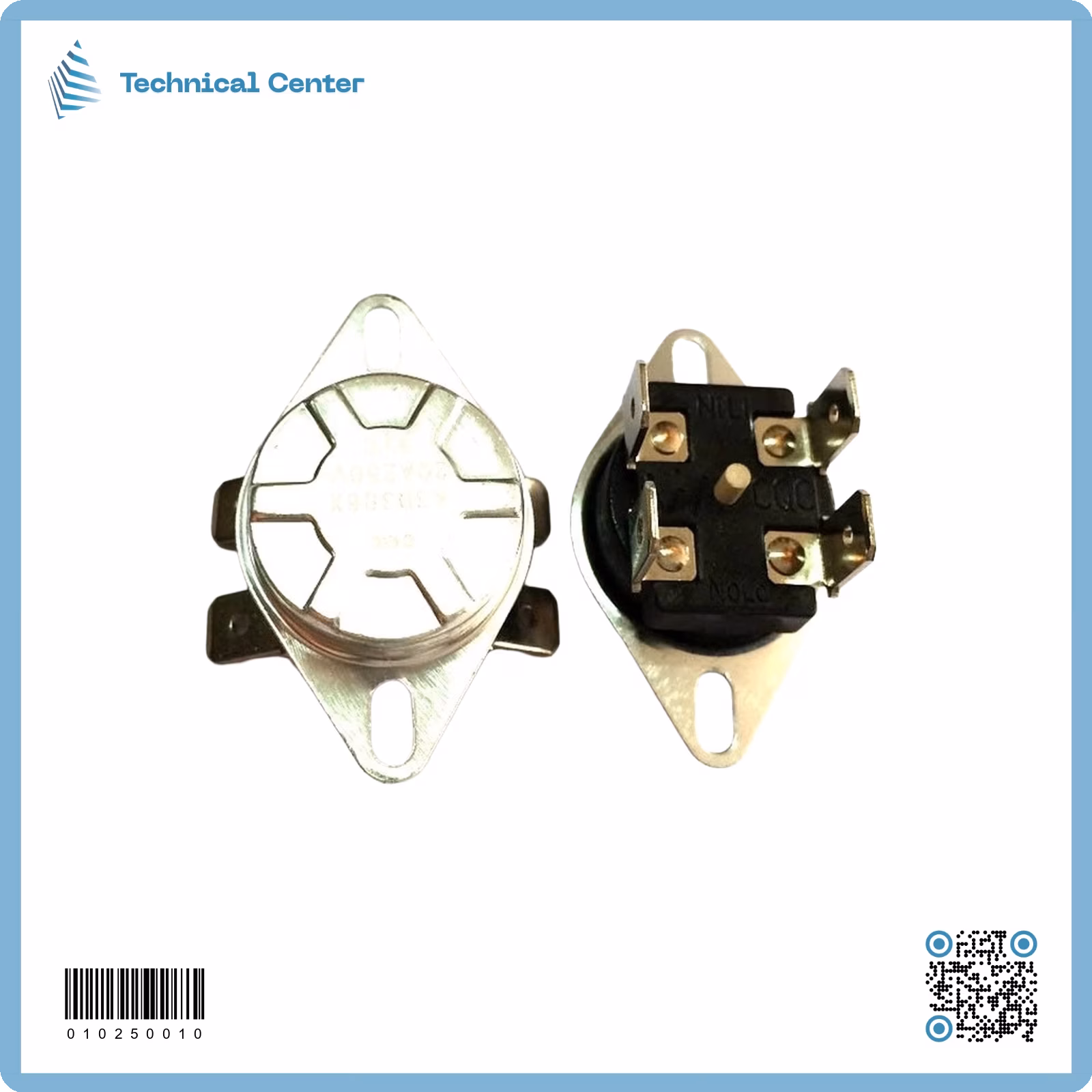 فيوز حراري معدني(23mm)(125C) (20A)