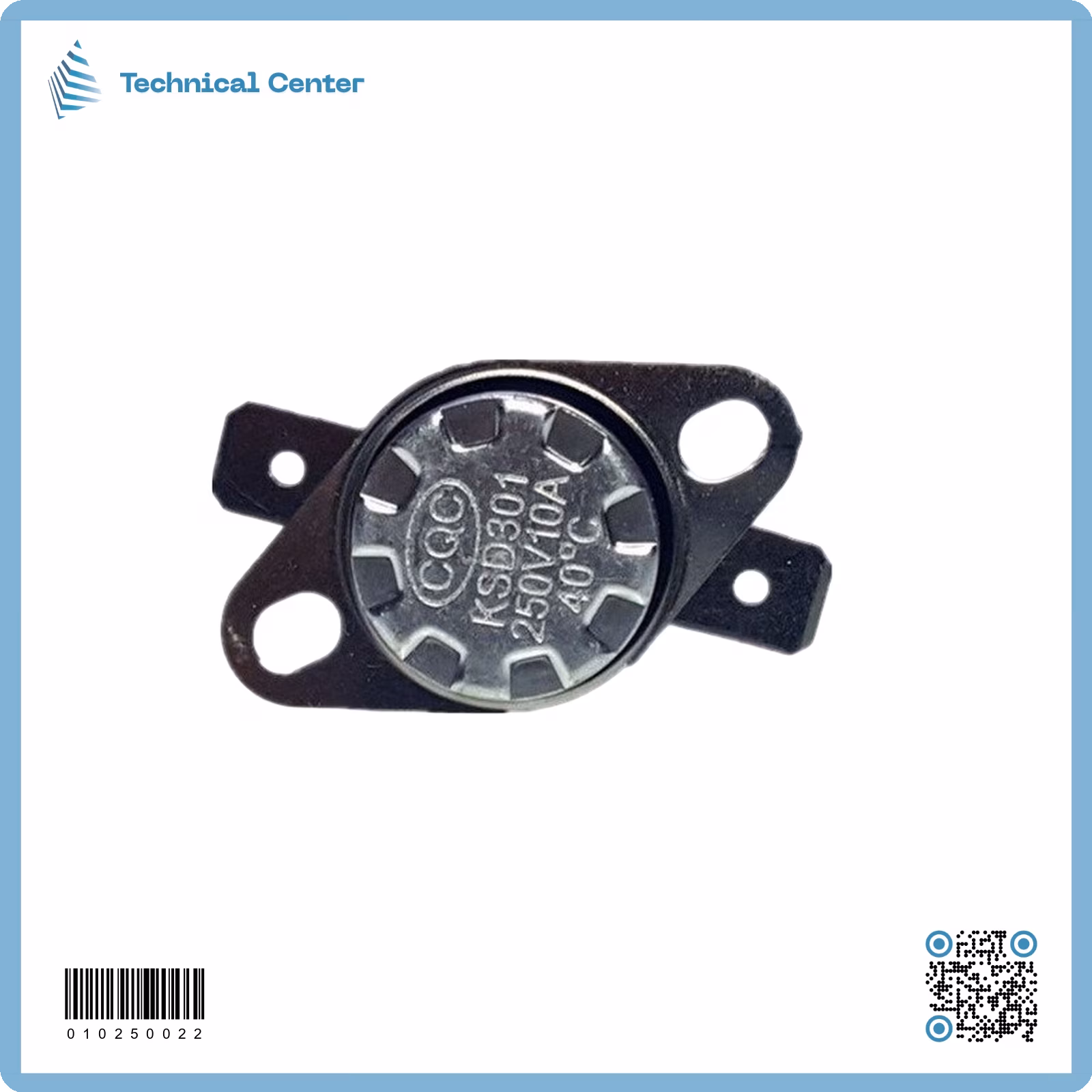 فيوز حراري معدني(16mm)(40C) (10A)