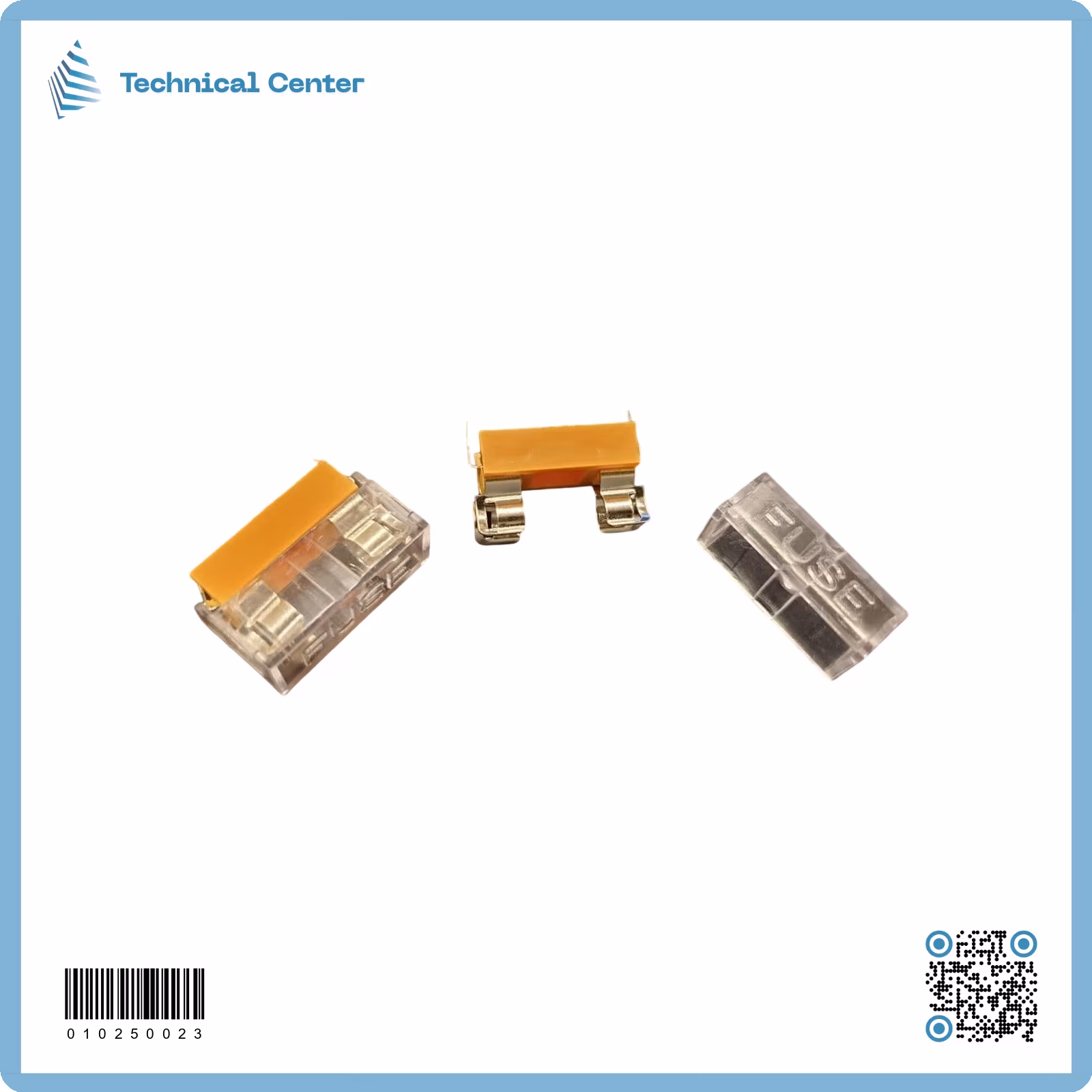 قاعدة فيوز صغير(5x20)(PCB)