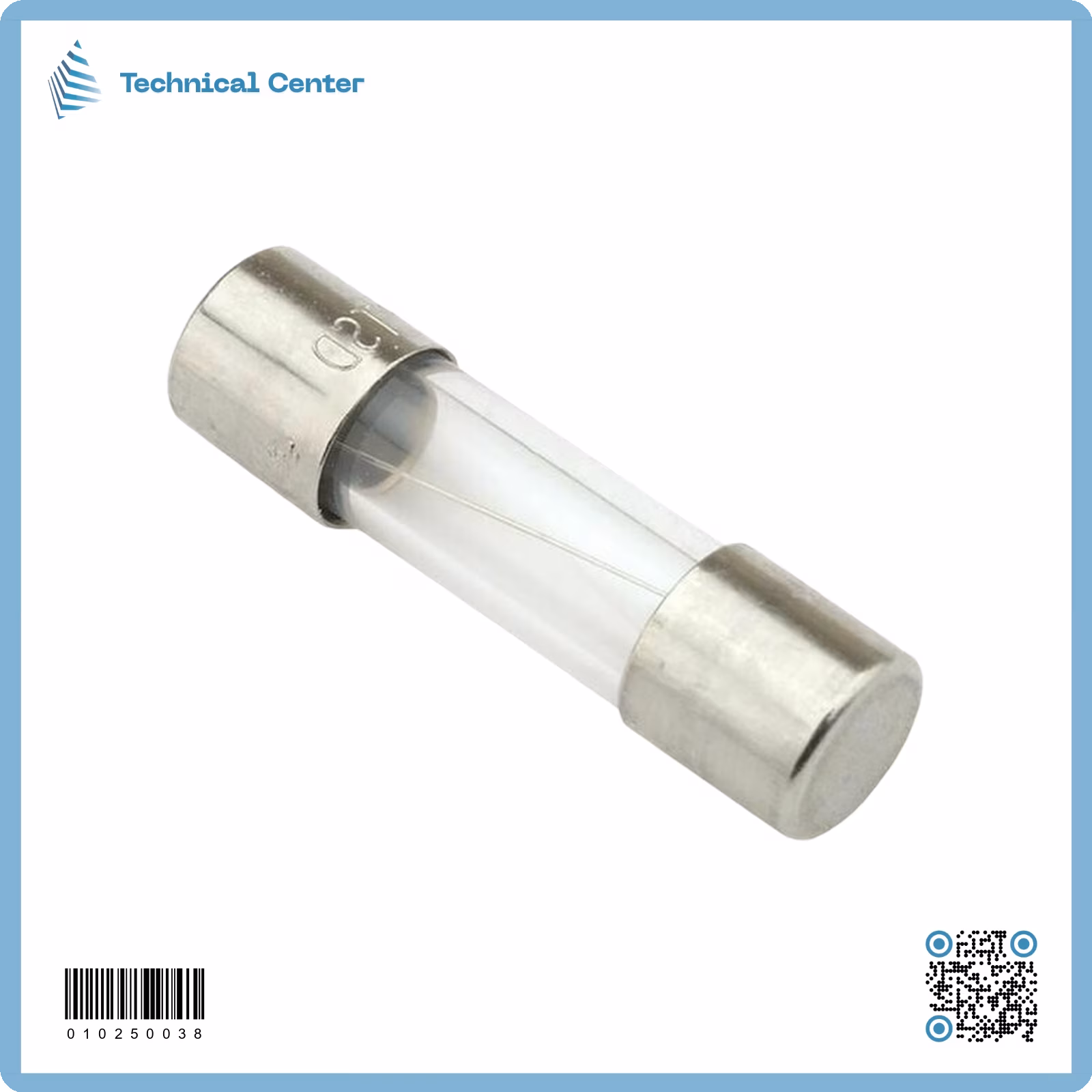 فيوز زجاجي صغير (5X20)mm(1A)