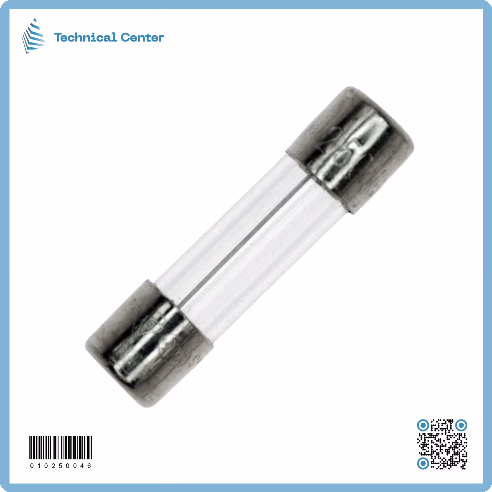 فيوز زجاجي صغير (5X20)mm(10A) - قطعة