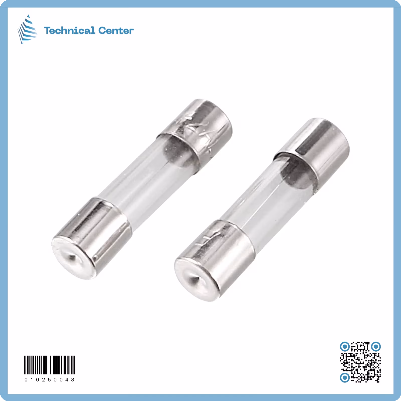 فيوز زجاجي صغير (5X20)mm(20A) قطعة