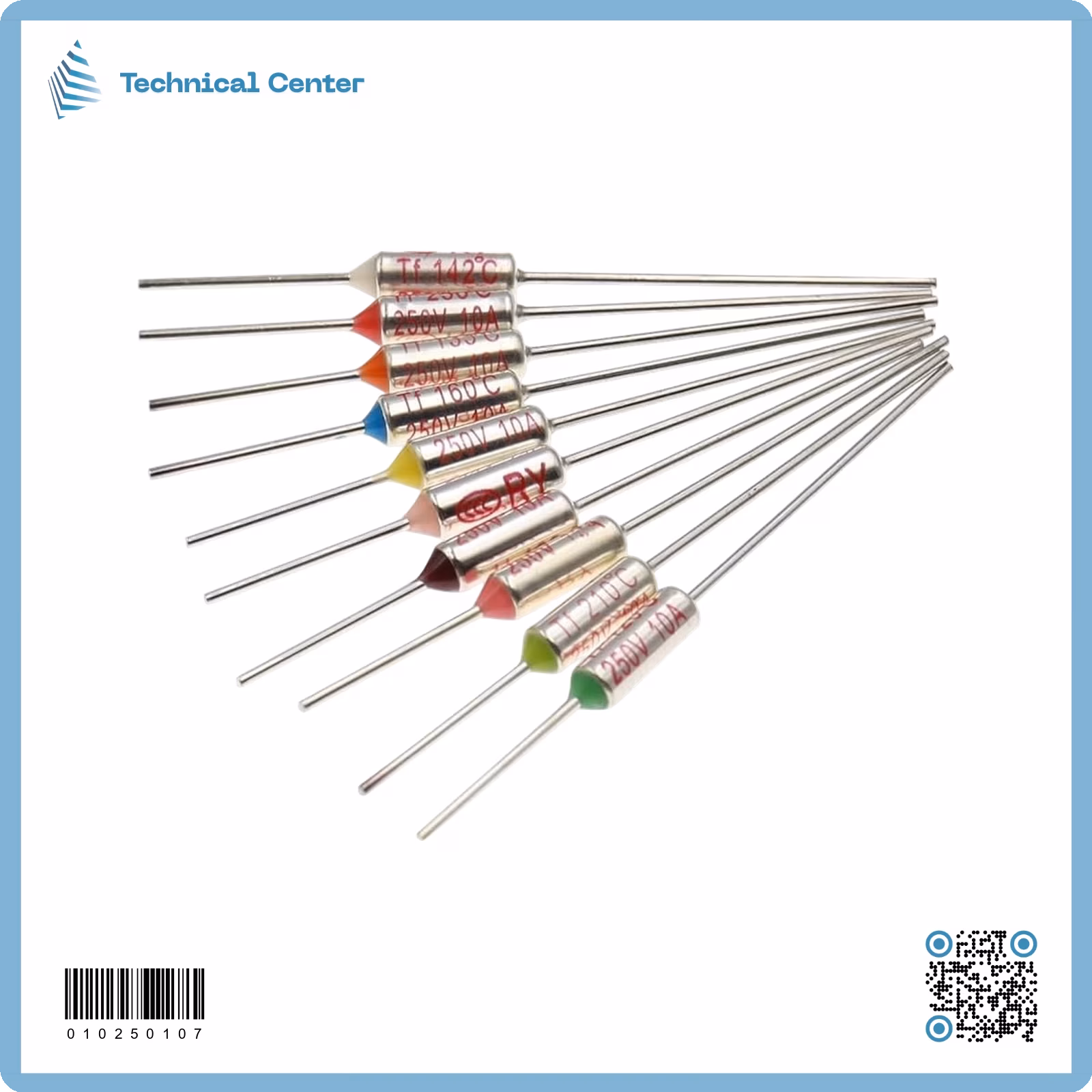 فيوز حراري معدني(98C) (10A)