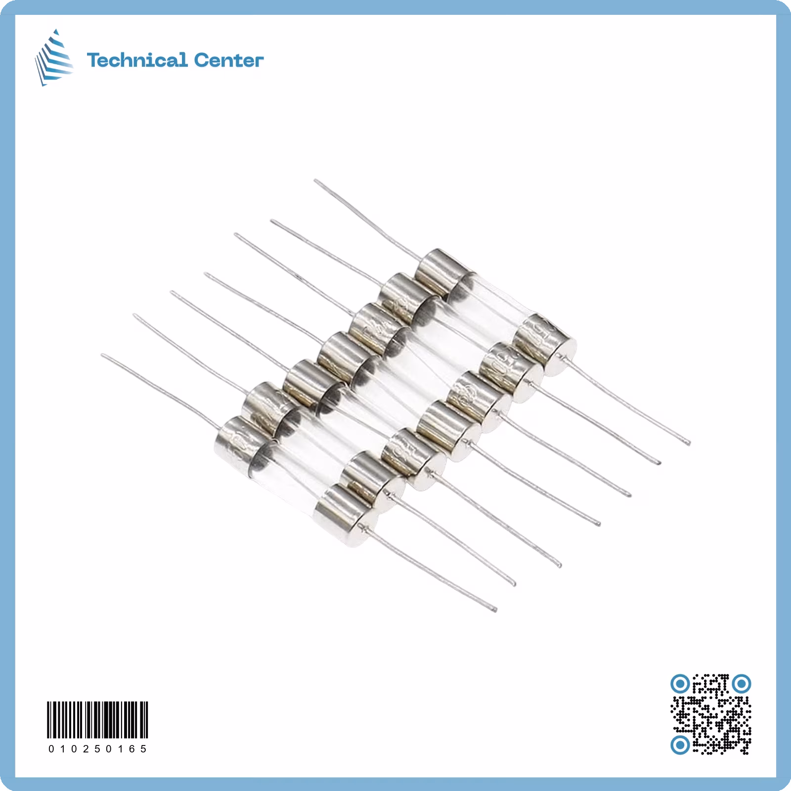 فيوز نهايات سلك (PCB fuse)(5X20)mm(15A-250V)