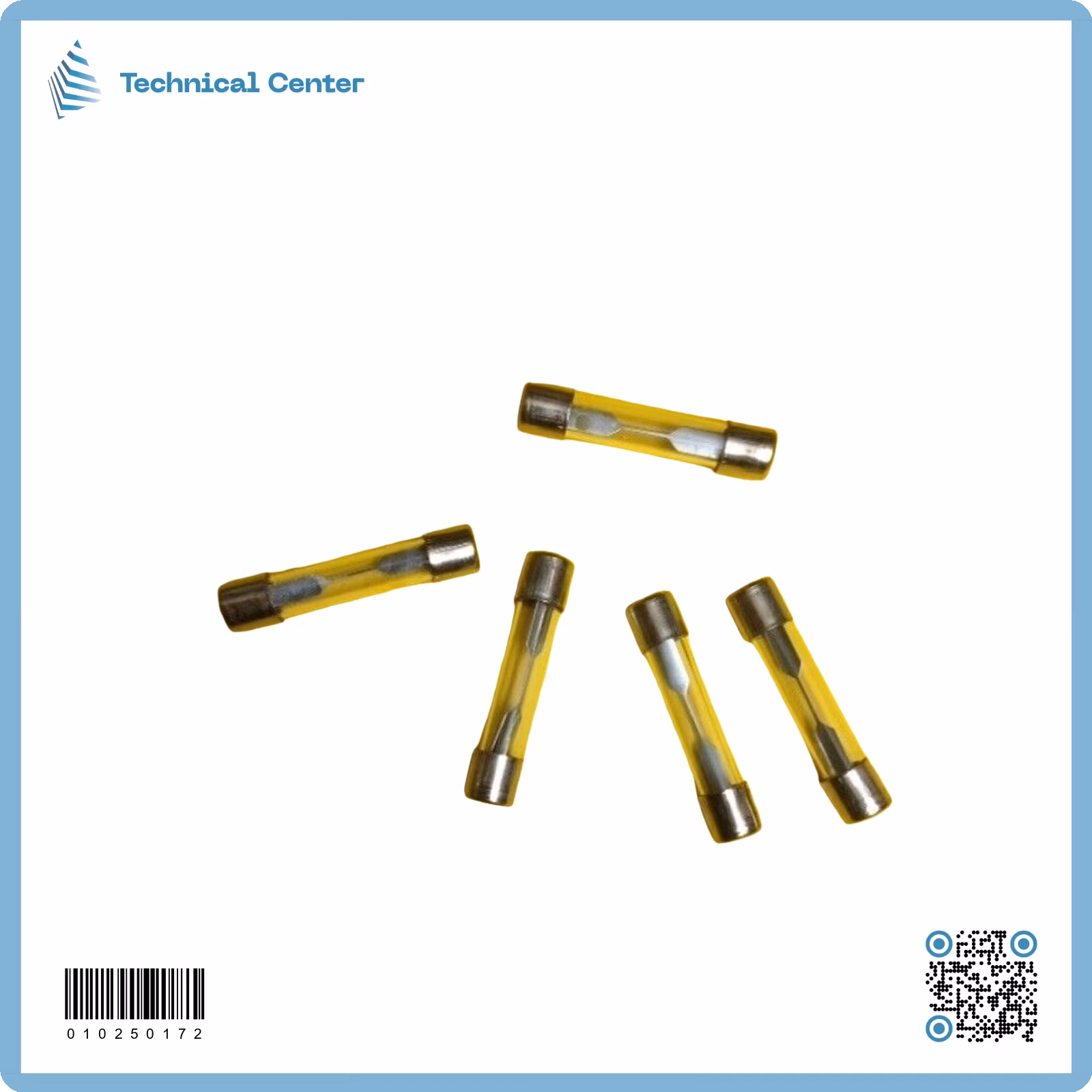فيوز زجاجي كبير (6X30)mm(6A) قطعة
