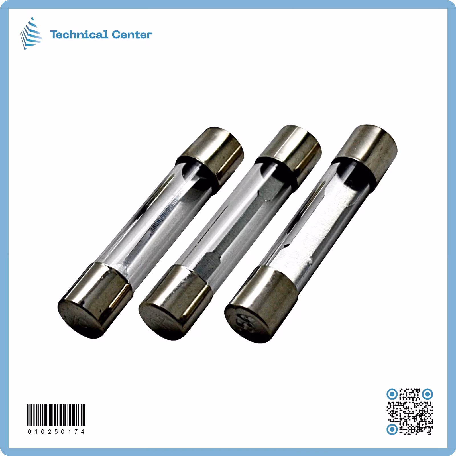 فيوز زجاجي كبير (6X30)mm(25A) قطعة
