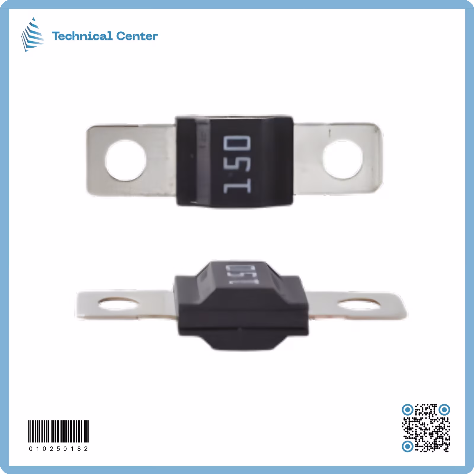 فيوز اسود (MIDI fuse 150A)