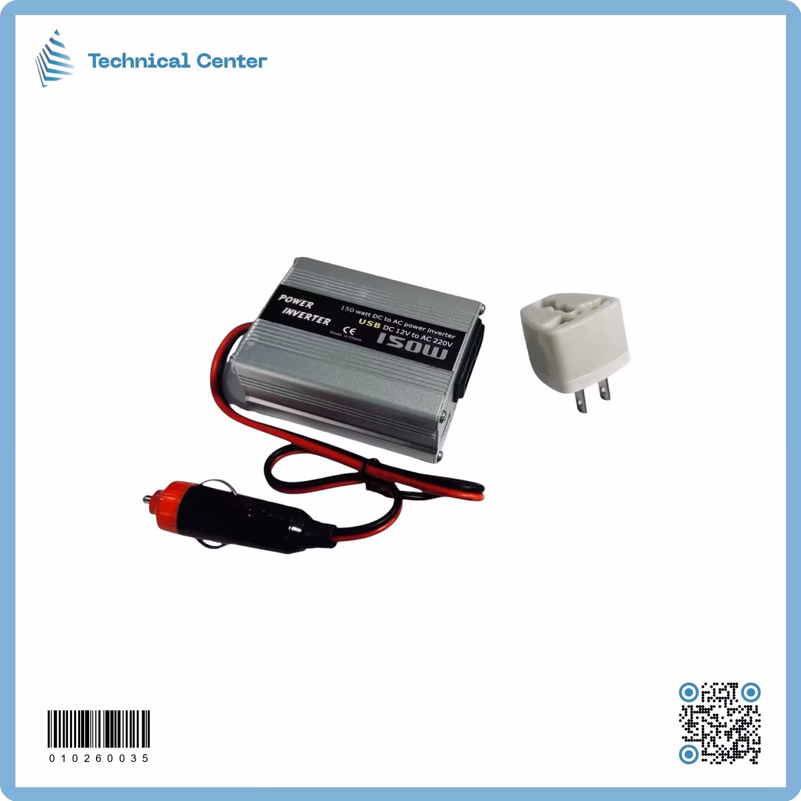 عاكسة  (150W-B) (12V-220V)