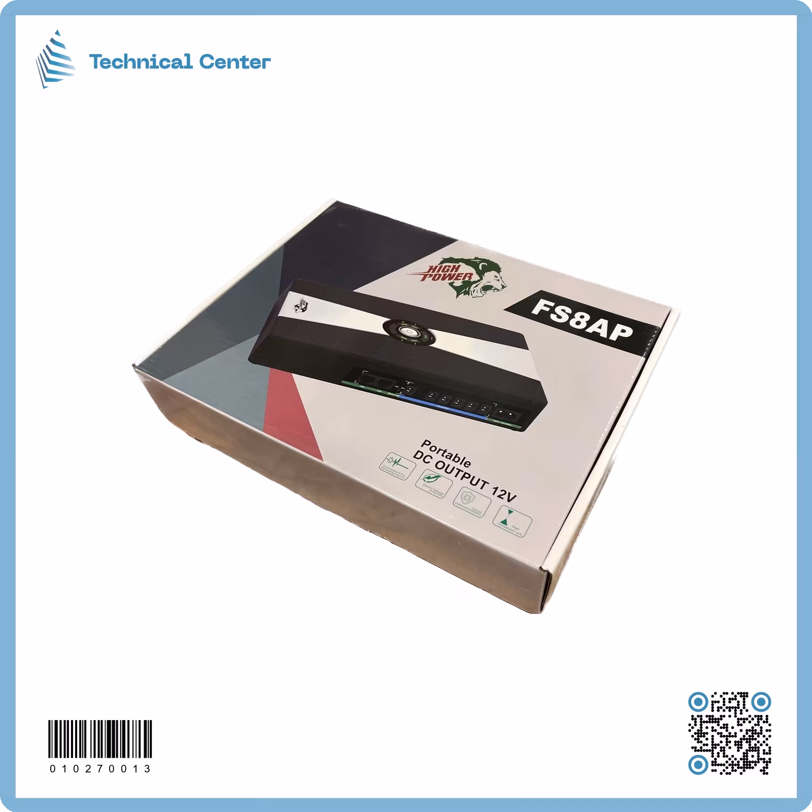 (60W-12V) (cam 8ch hipower) UPS