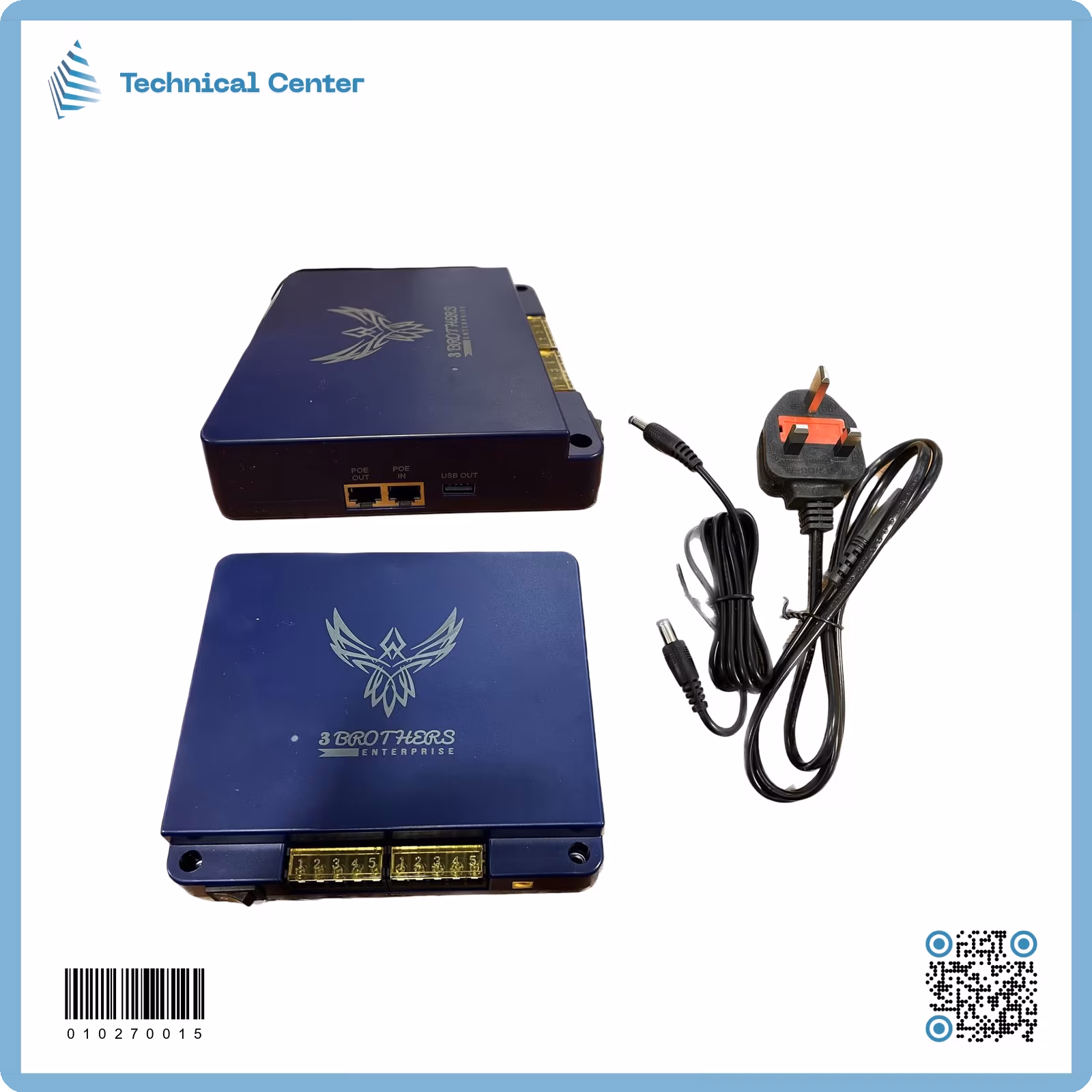(80W-12V) (cam 8ch jobetar) UPS