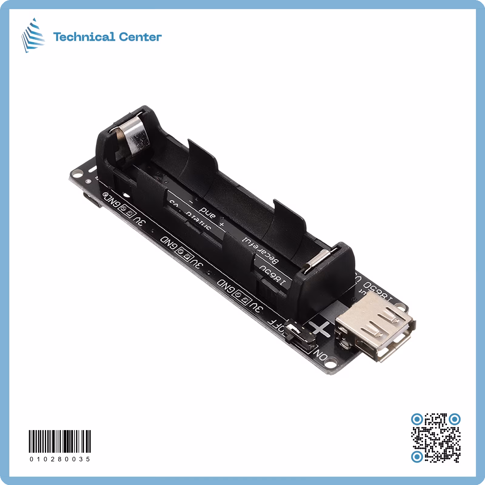 قاعدة شاحنة سفري(18650)(1X3.7V)