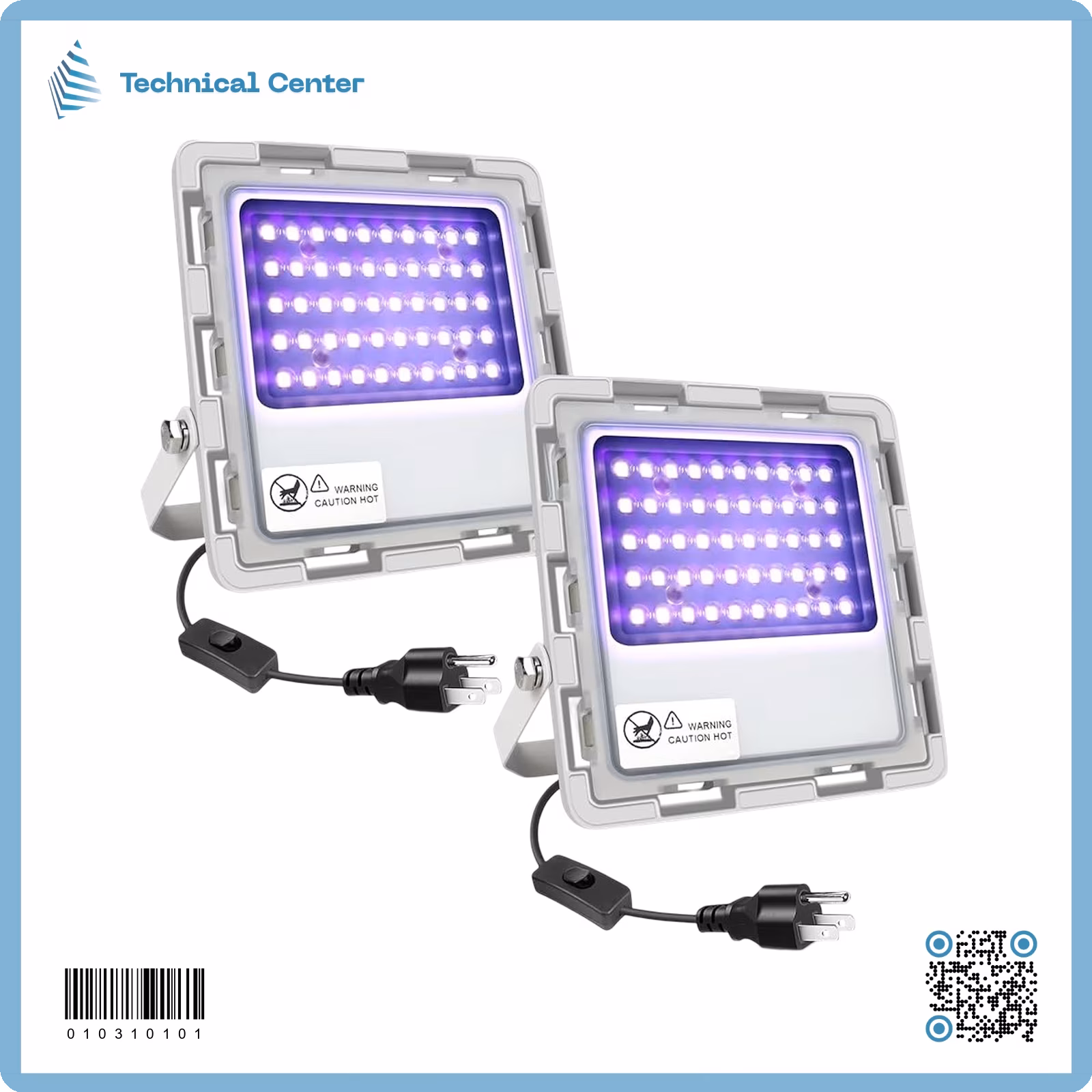 بلاجكتور(UV-30watt-405nm)