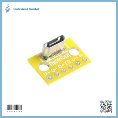 فيشة (micro USB-PCB) عمودي