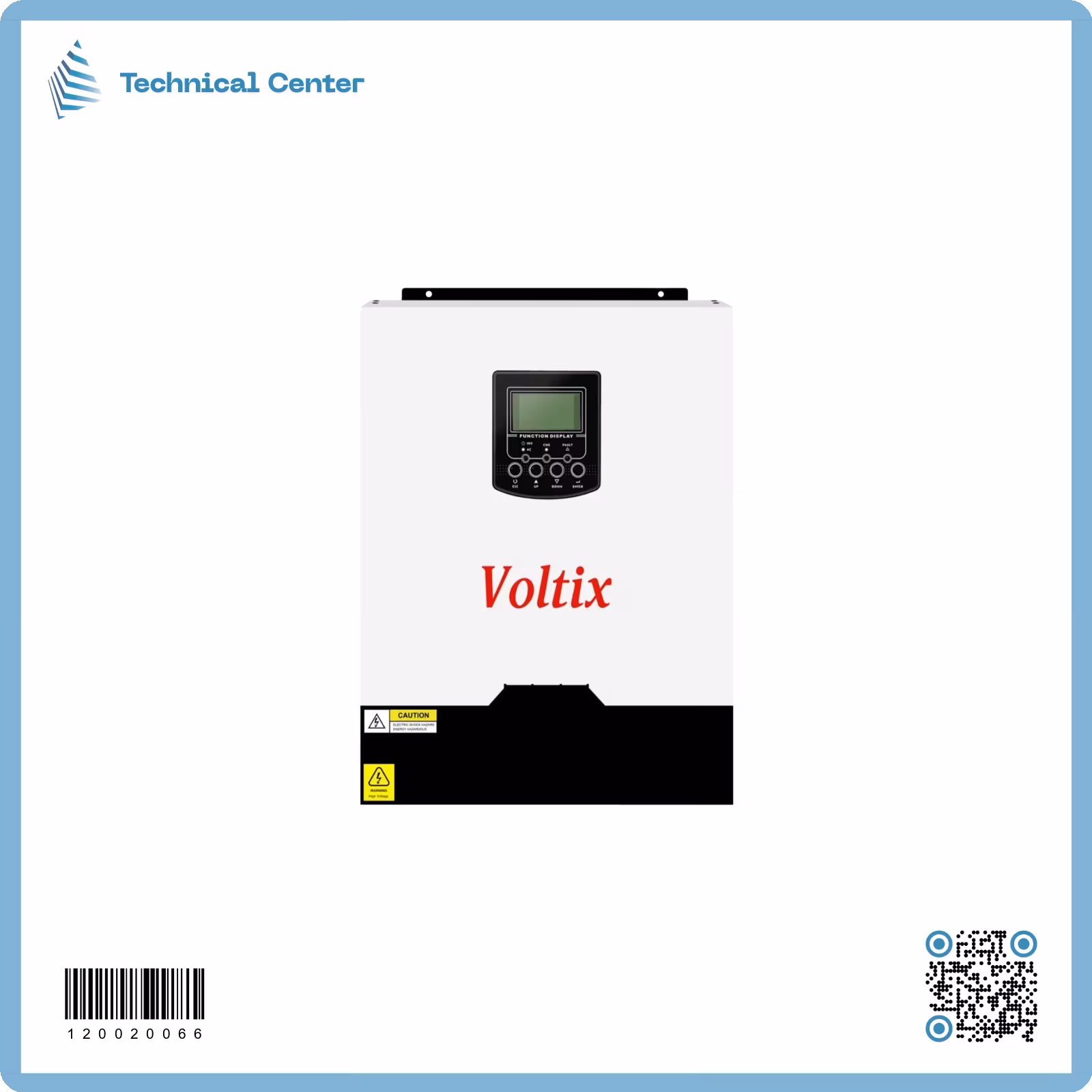 (Voltix) (E Plus-3.0 kw)انفيرتر ط ش