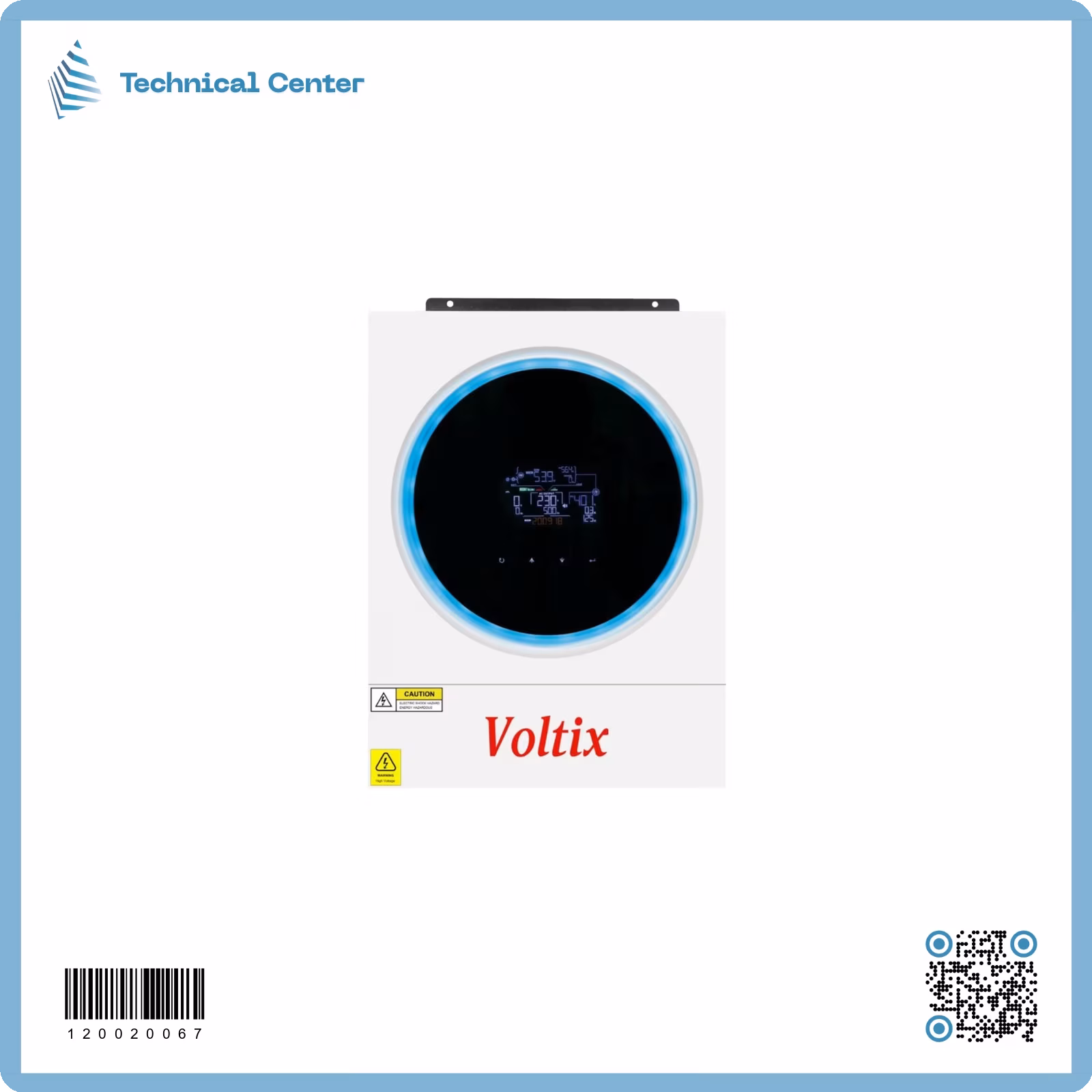 (Voltix) (VMIV TWIN-4.0 kw)انفيرتر ط ش