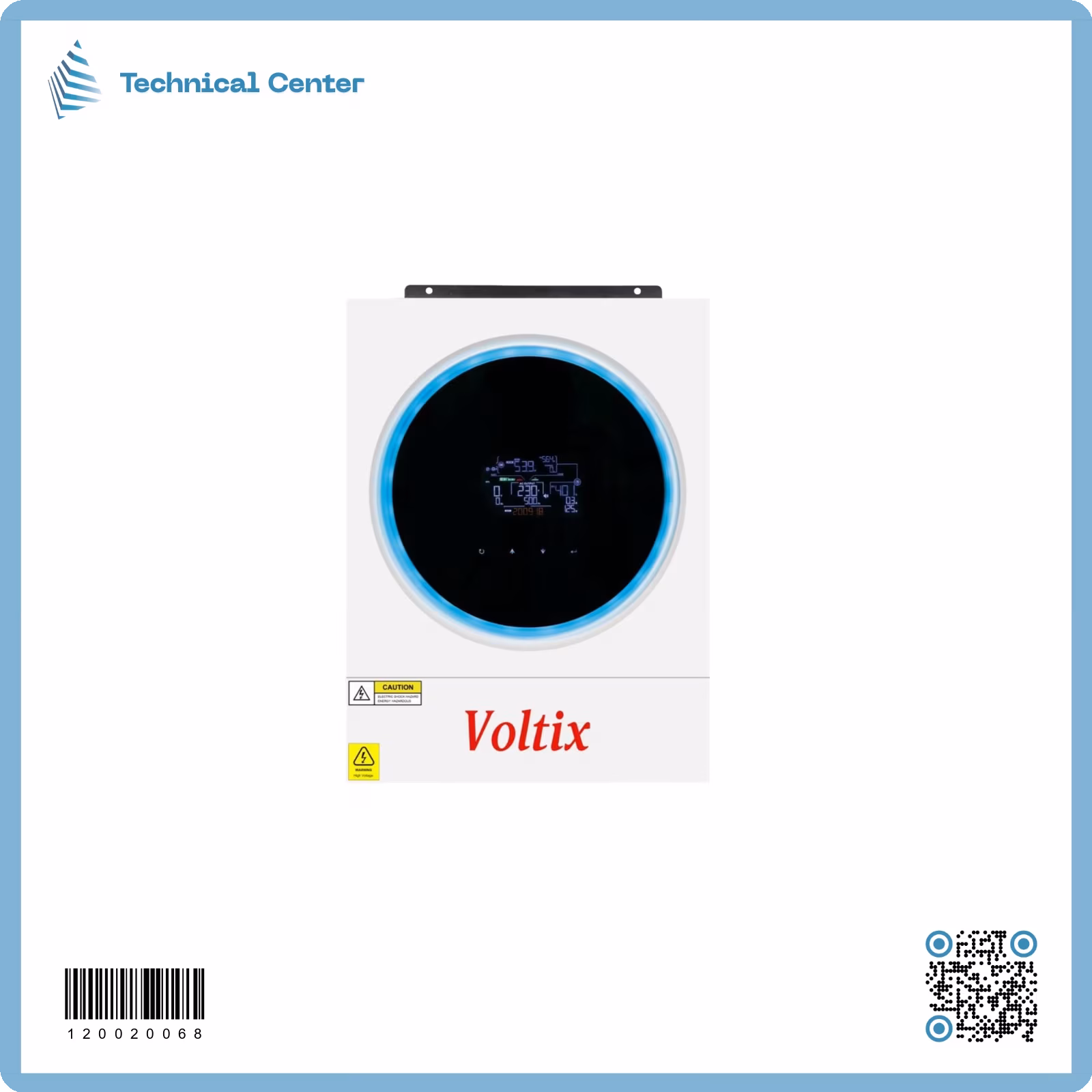 (Voltix) (VMIV TWIN-6.0 kw)انفيرتر ط ش