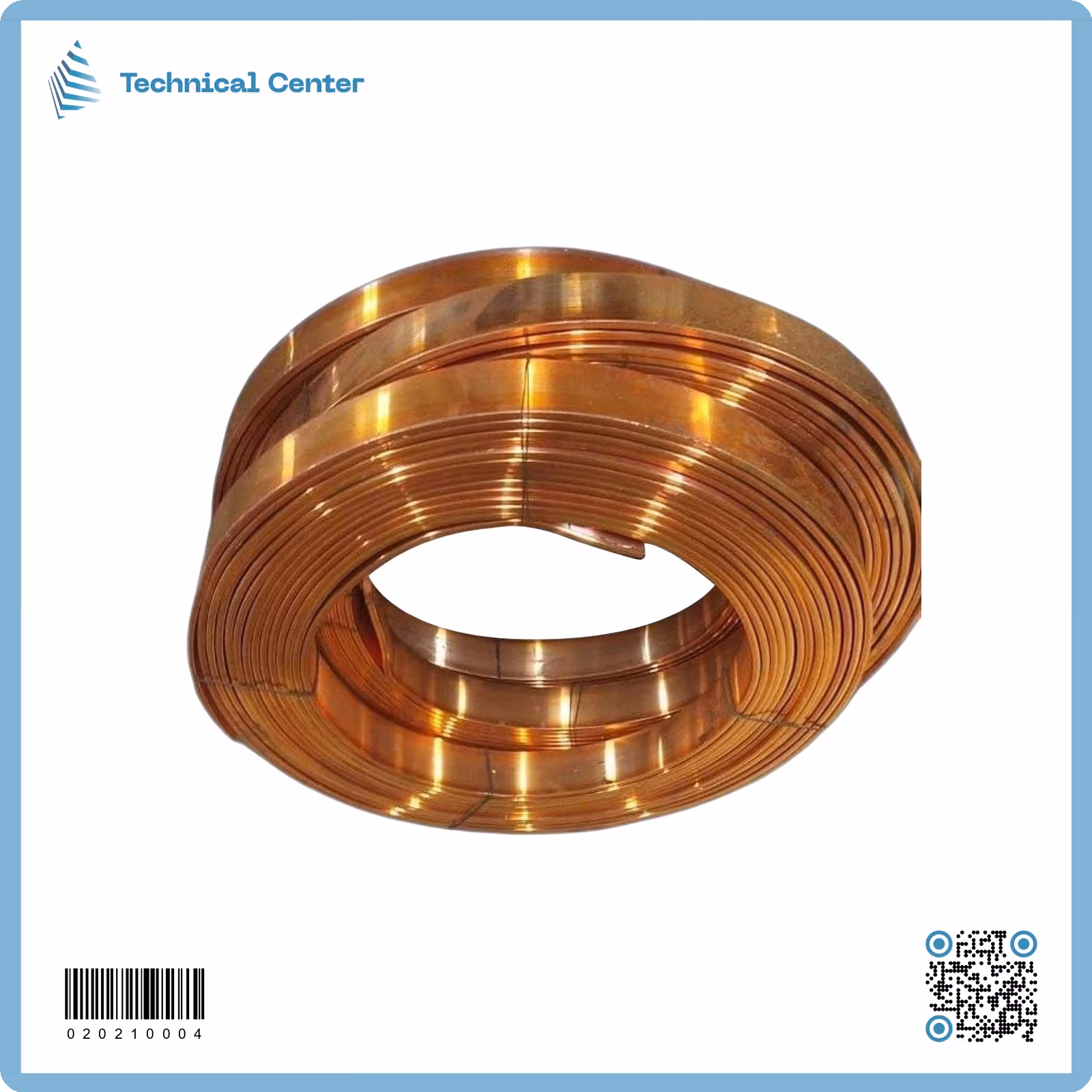 شريط تاريض  نحاسي (kg) (2X30)mm