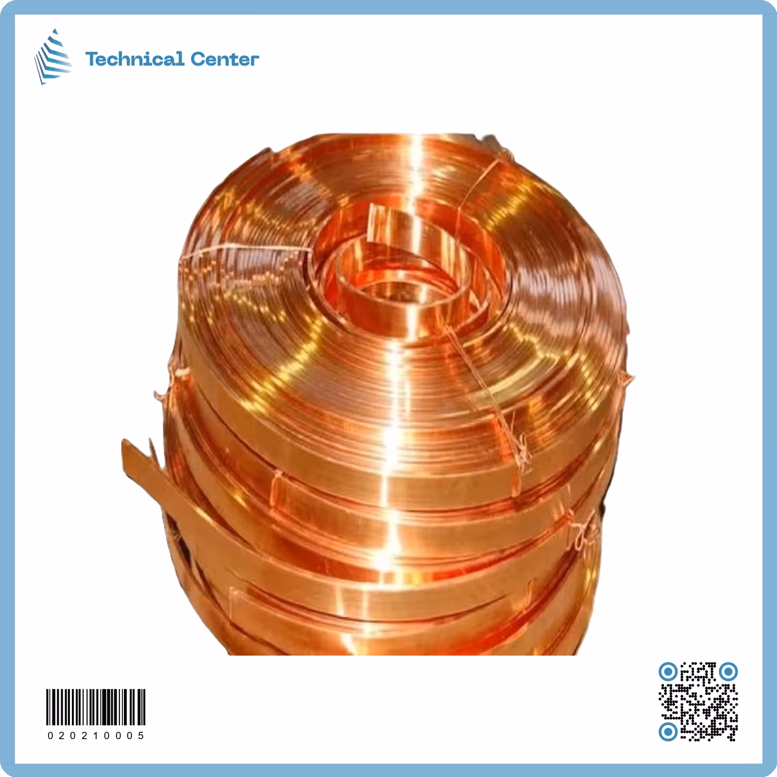 شريط تاريض  نحاسي (kg) (3X30)mm