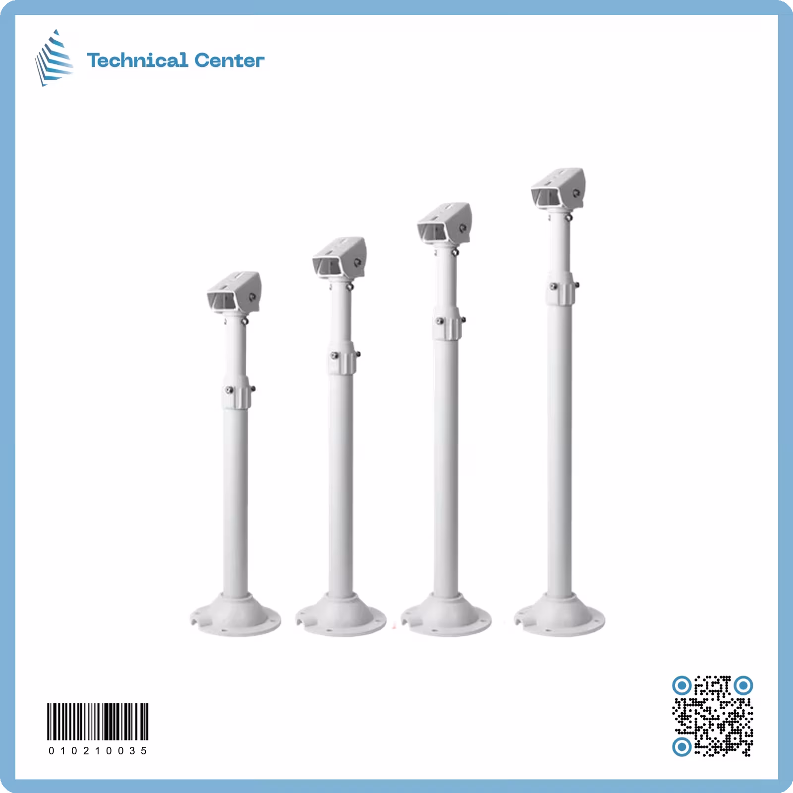 (1-2)m ذراع كاميرا مستفيم سلايد