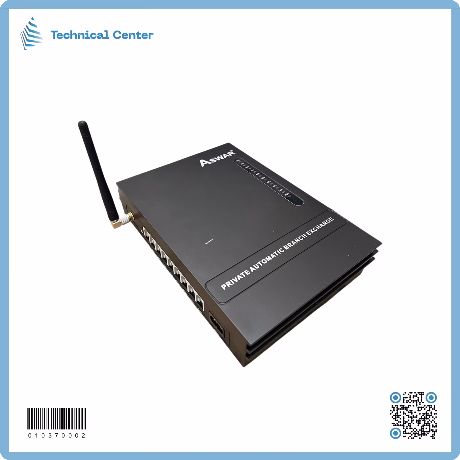 بدالة 8 خط سيم كارت (AS-PABX108G)