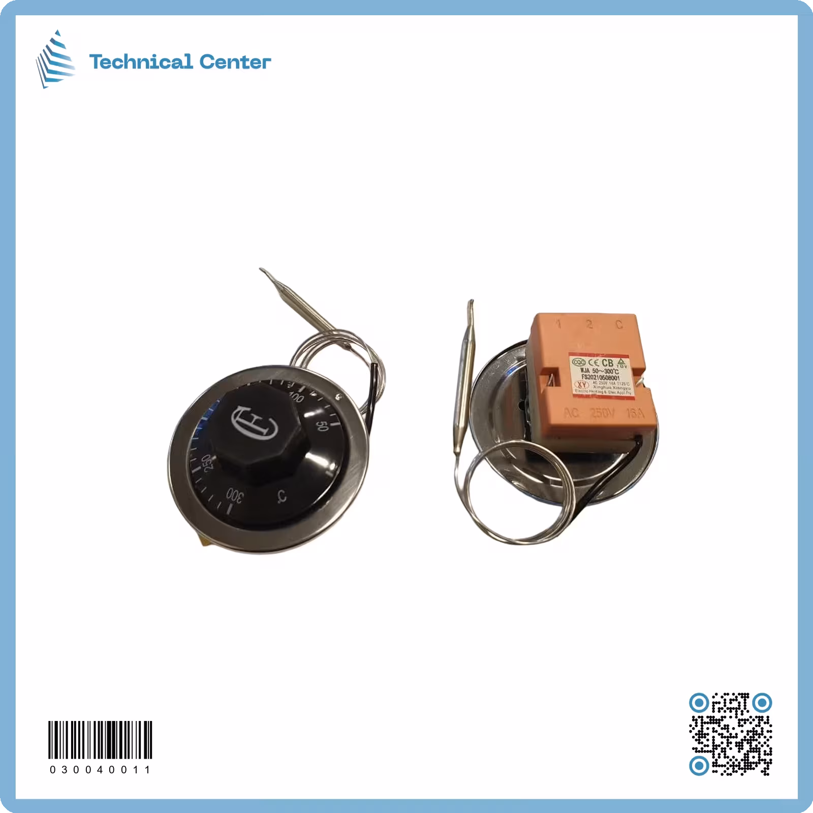 ثرموستات بكرة(16A)(50C-300C)وردي
