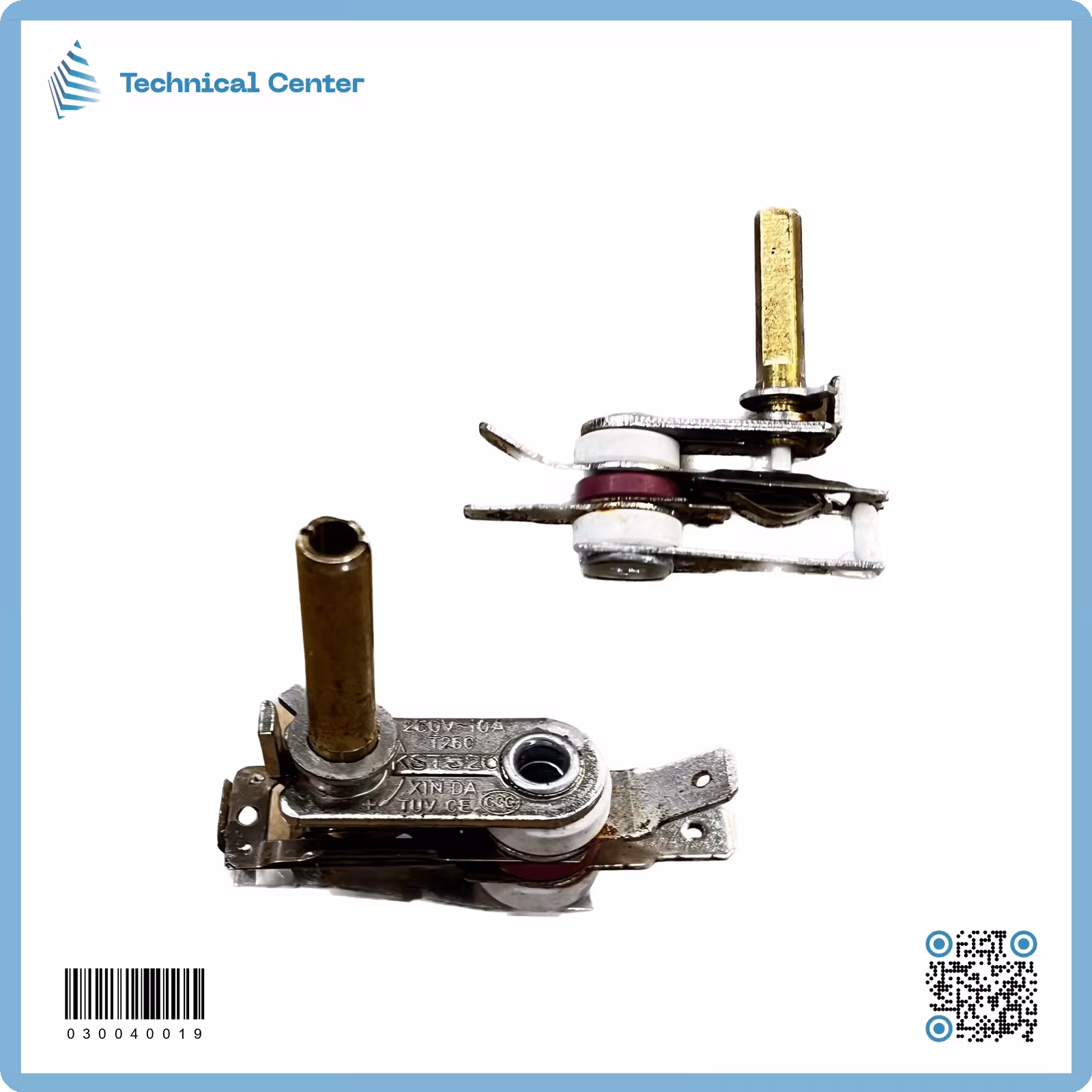 ثرموستات فرن شفت20ملم