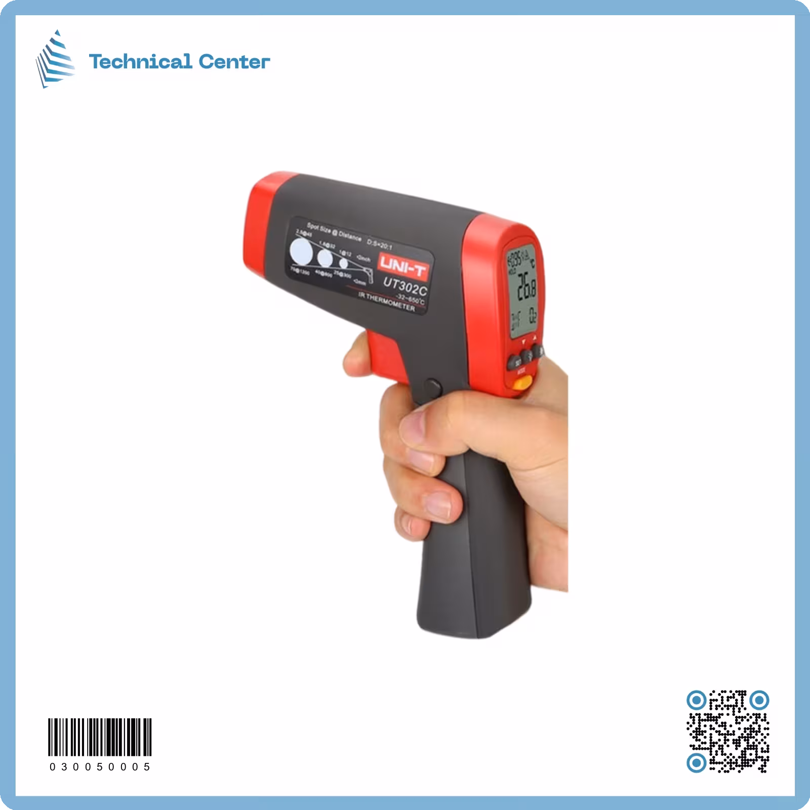 مسدس حراري ليزري(UT-302C) C(-32-650)
