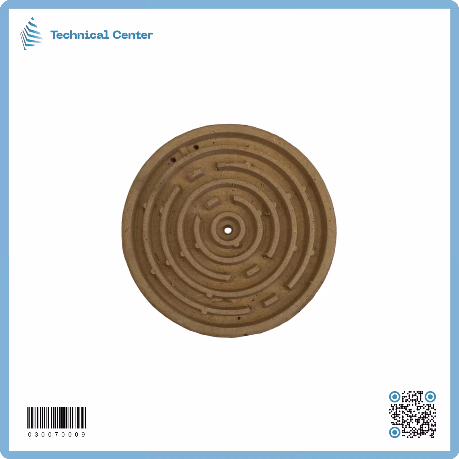 حجر هيتر (قطر=17.0سم)(1500W)