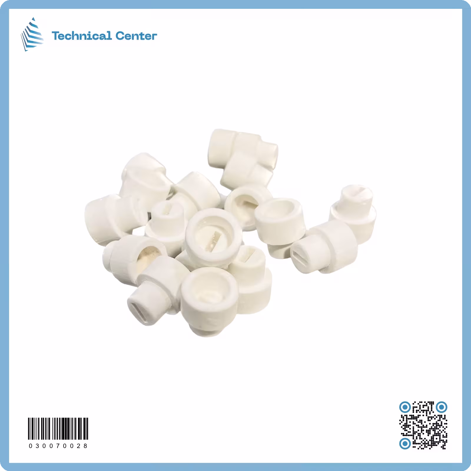 هولدر خزفي (10mm) ثلجي