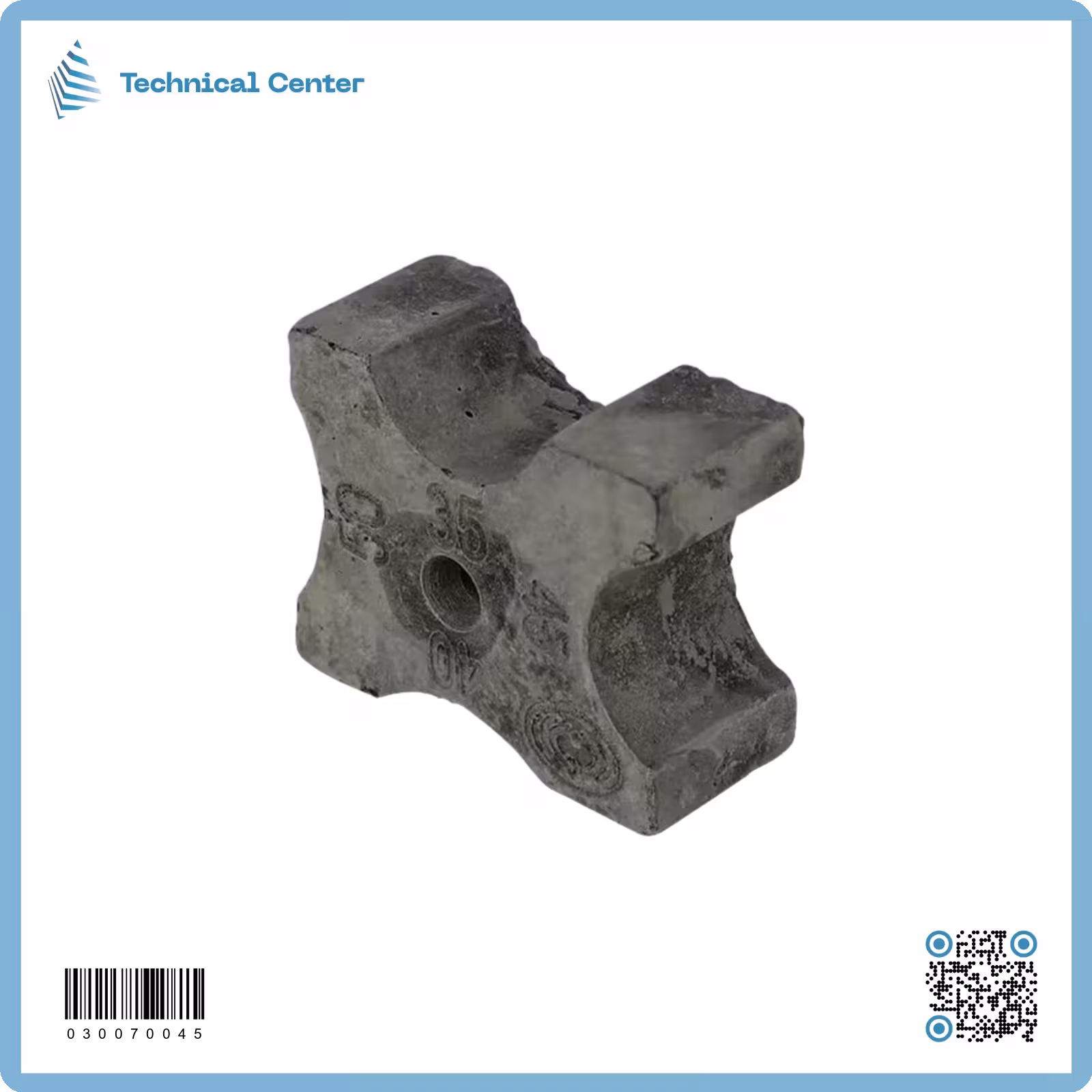 سبيسر اسمنت 2.5 ملم (قطعة)