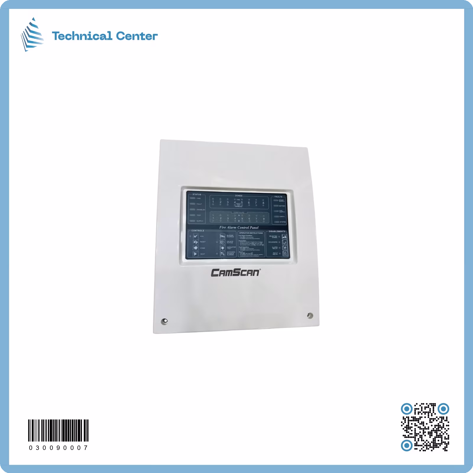 لوحة تحكم منظومة انذار حريق(SOHO-WMP2-EN)(2 zone)