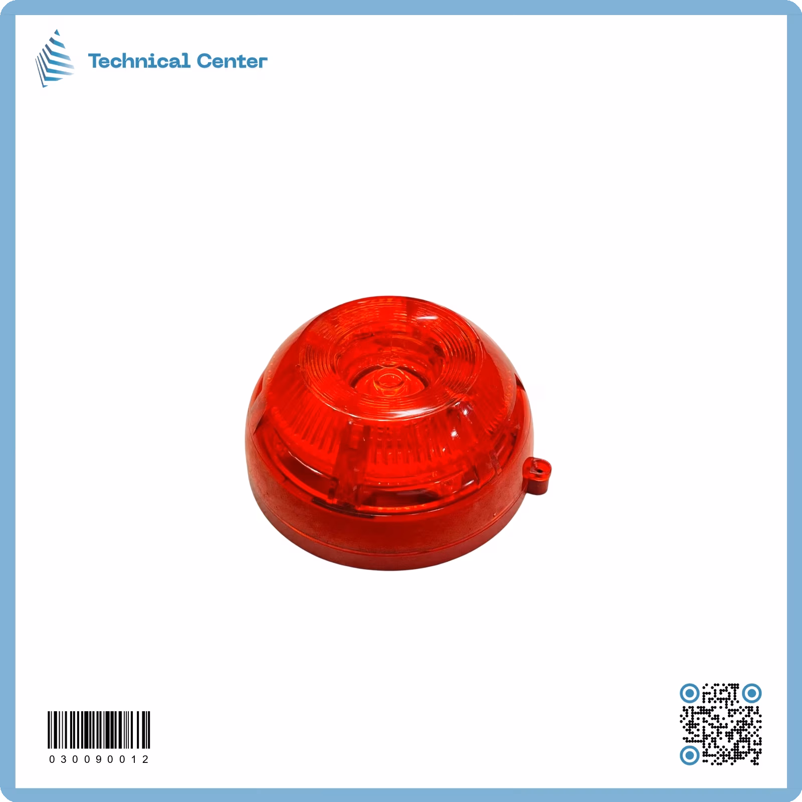 صافرة انذار ضوئية سلكية (flash sounder)