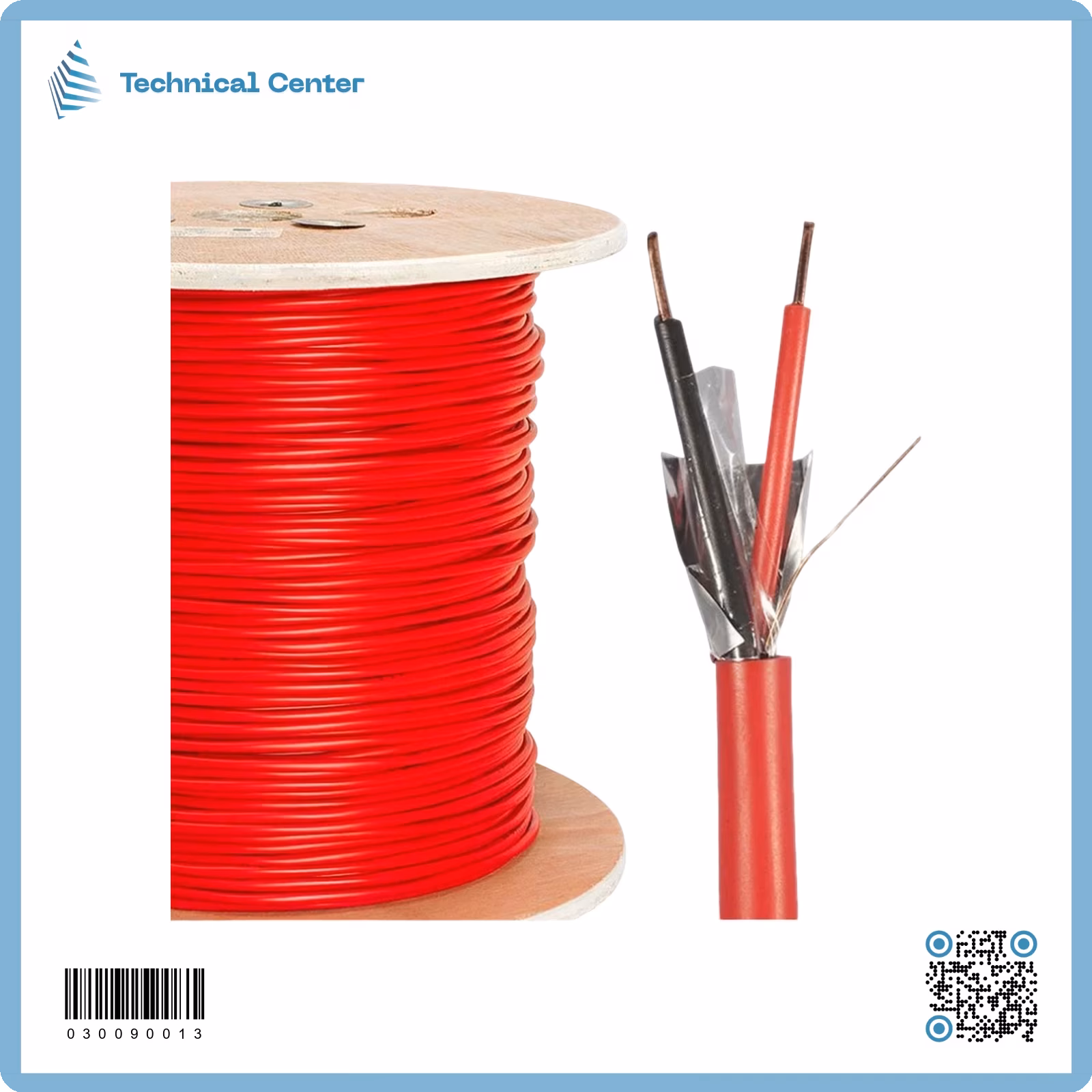 كيبل منظومة إطفاء ناري- متر (CS-FAC-D15P500)(2X1.5mm)