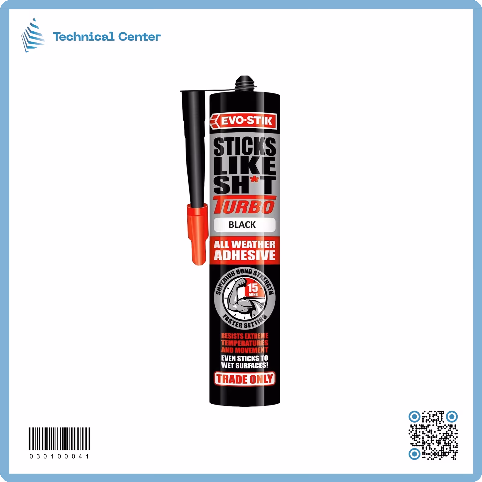 سيليكون اسود (290ml-90C)(EVO-STIK)