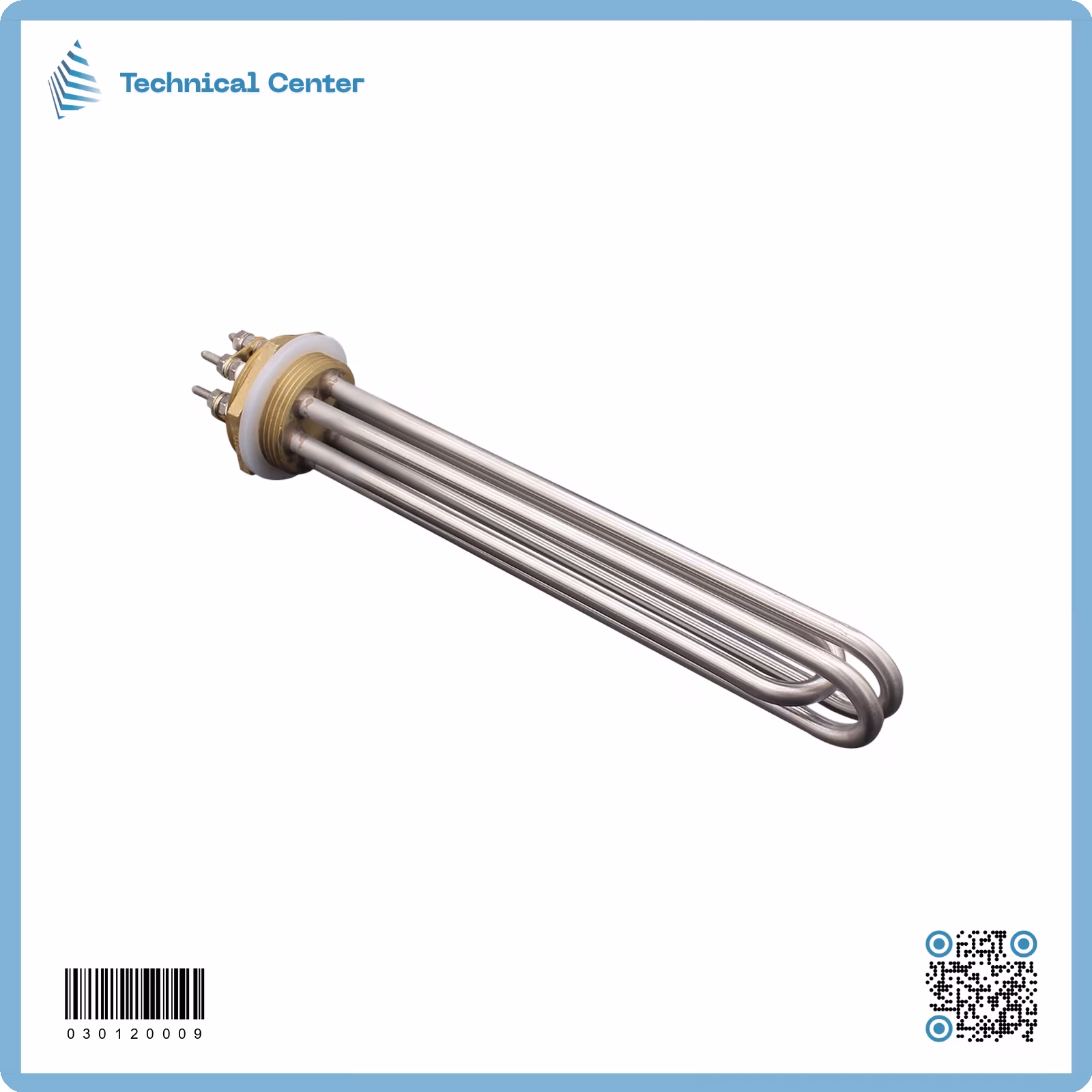هيتر بويلرستانلس ستيل(7.5kw)(˝2+˝1½)(25cm)