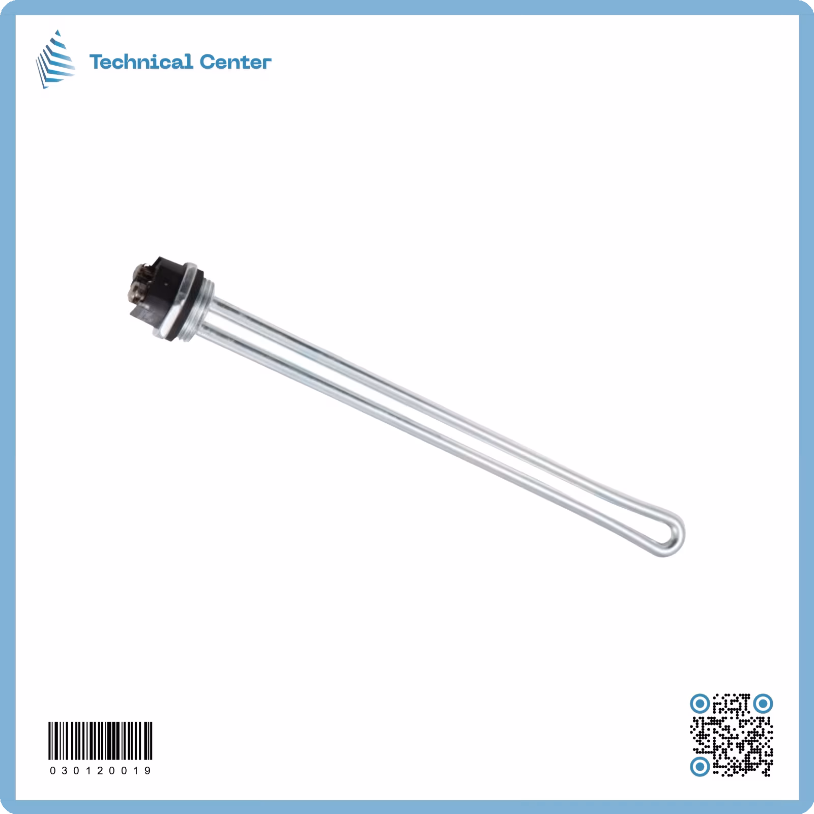 هيتر سخان سوري مغلون(2kw)(˝1¼)(30cm)