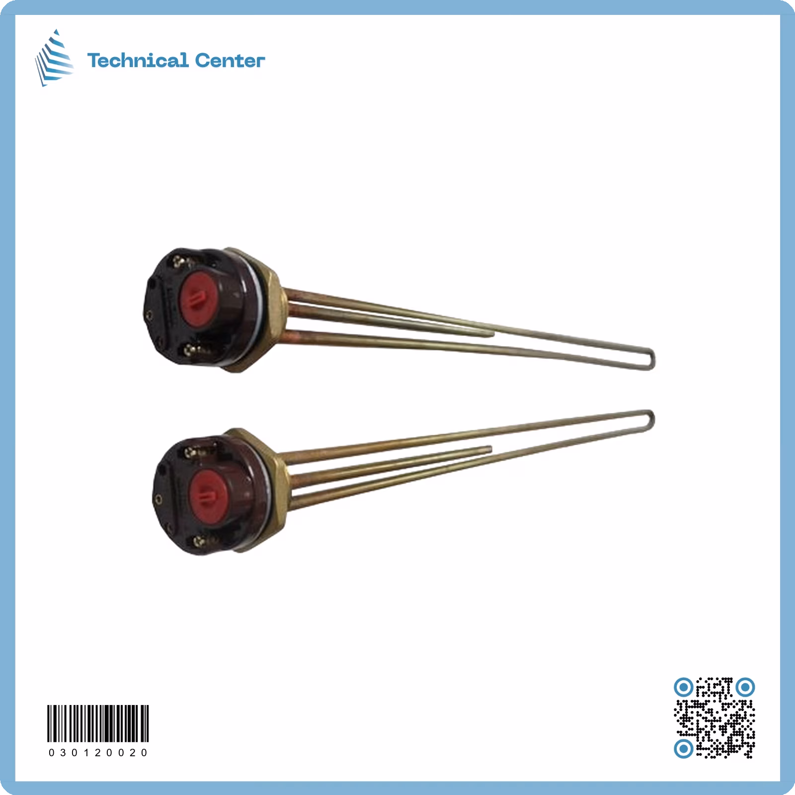 هيتر سخان نحاس(2kw)(˝1½)(90cm)
