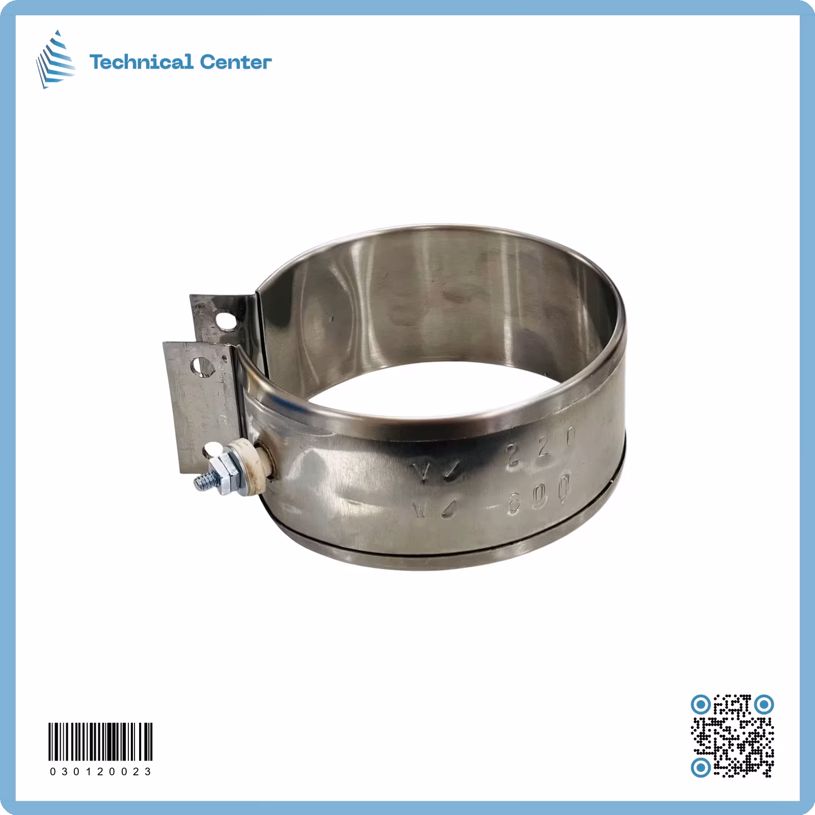 هيتر طوق (600W)(220V)(قطر=10سم)(عرض=5سم)